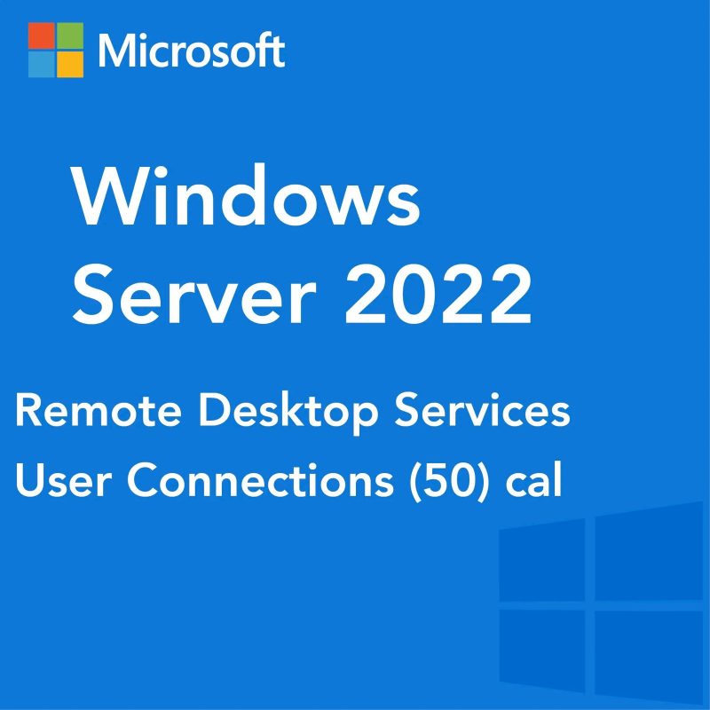 Windows Server 2022 Remote Desktop Services User Connections (50) CAL - Image 2
